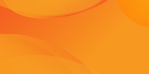 Colorful geometric background. Orange elements with fluid gradient. Dynamic shapes composition. Eps10 vector