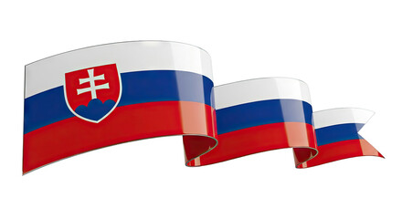 Slovak Flag Waving