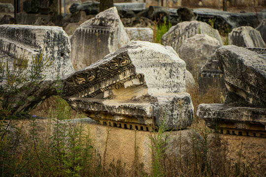 Perge Ancient City Ruins, Antalya, Turkey