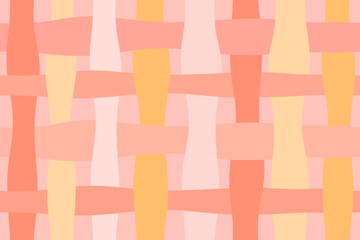 Pastel Basketweave Abstract Seamless Pattern
