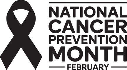 National Cancer Prevention Month February &ndash; Awareness Ribbon Health Design