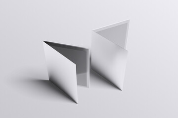 Realistic Menu Mockup Blank