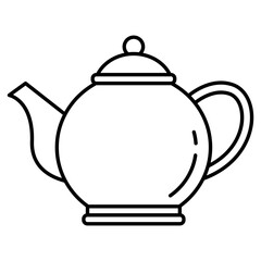 Obraz premium teapot isolated on white