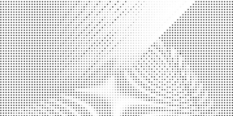 Halftone pattern with large black dots on texture