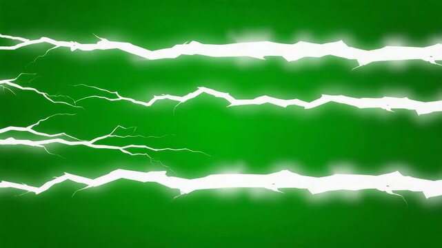 green lightning background