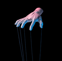 Concept of Digital Manipulation and Control by Robotic Puppet Master