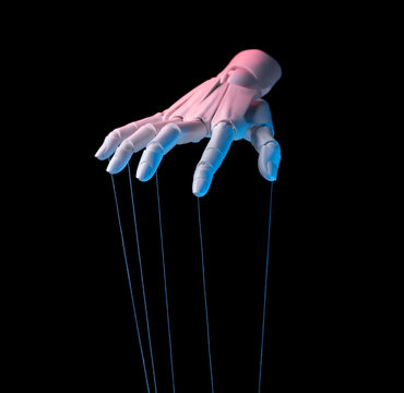 Concept of Digital Manipulation and Control by Robotic Puppet Master