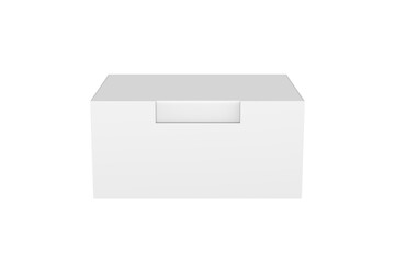 Wet Wipes Pack Mockup Isolated On White Background. 3d illustration