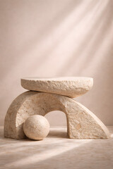 Islam style podium background for product display and promotion