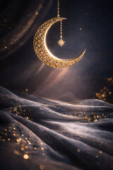 Islam style podium background for product display and promotion