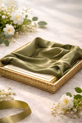 Islam style podium background for product display and promotion