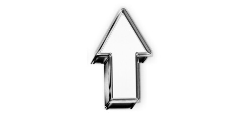 Fototapeta premium Chrome Arrows