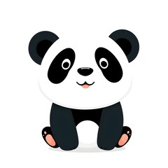 Fototapeta premium panda with a smile