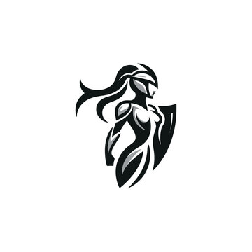 Female Knight Logo