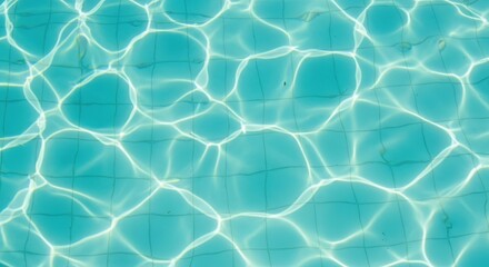 Obraz premium Pool Water Surface Ripples Texture Background