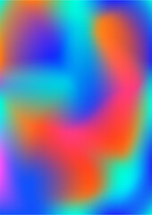 Dynamic Multi Color Mesh Gradient Poster for Creative Media Cover