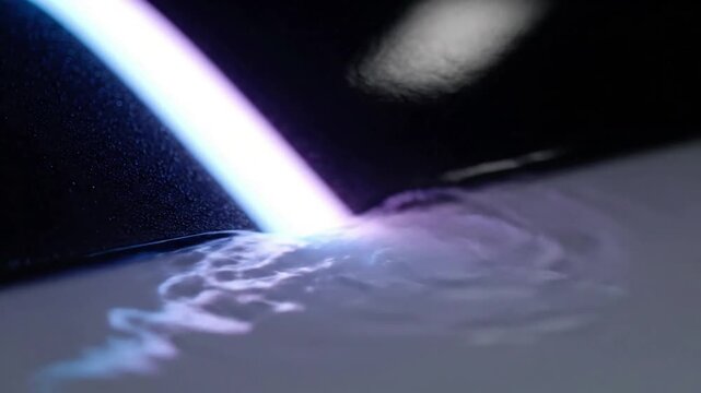 Volumetric Illumination Highlighting light beams as tangible, three-dimensional elements in space.
