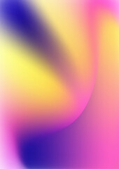 A smooth and dreamy fluid liquid gradient background featuring warm yellow and soft pink tones perfect for feminine or tech design themes