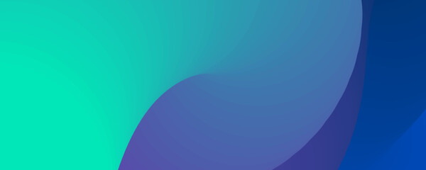 Colorful abstract gradient background in shades of blue and teal