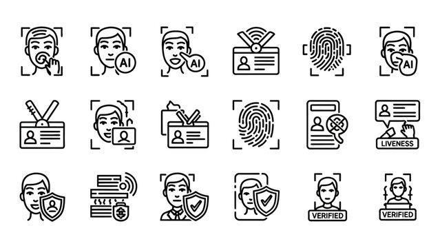 Icons of people and security.