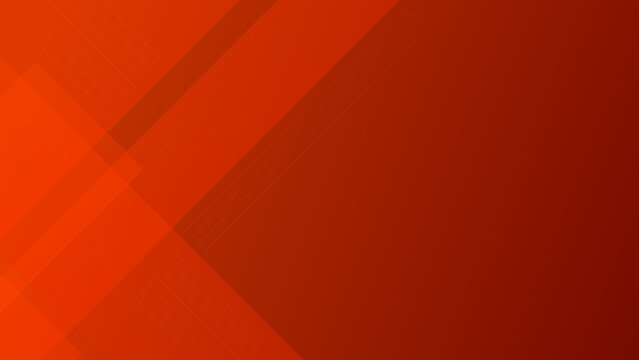 High energy red and orange background with sharp diagonal geometric shapes and thin white lines for dynamic corporate branding