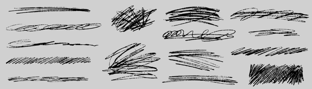 Expressive messy doodle made with pen, flowing scribble curves and gritty scratch texture, marker squiggle line, messy hand drawn style.