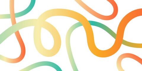 Vibrant Curvy Streaks Creating a Playful and Modern Abstract Background Illustration for Digital Art