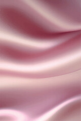 Elegant pink silk fabric background. Textile texture. Copy space. Vector illustration	