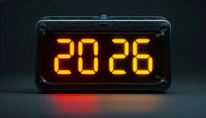 Year 2026 Digital Display