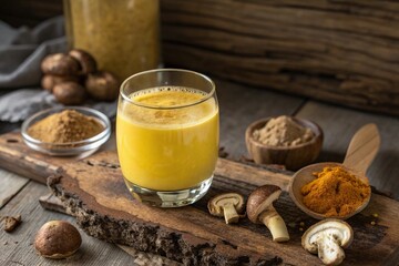 cup of coffee with cinnamon sticks