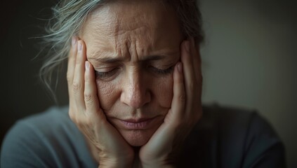Adult female weeping with hands covering her face.jpeg