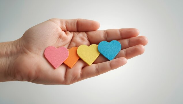 e month idea. Hand holding a heart in pink, yellow, and blue for the LGBTQ+ community.jpeg
