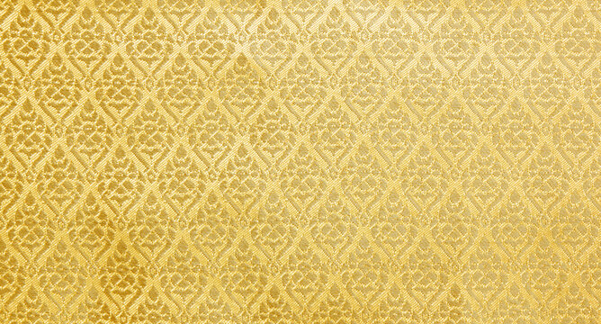 Old wallpaper on the wall