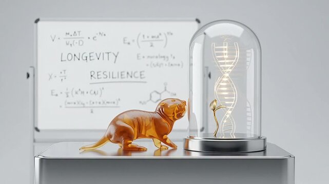 Naked MoleRat Longevity and Resilience Research with DNA Helix.