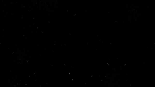 Star speckles explosion animation with sparkling particles bursting outward