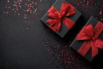Elegant Black and Red Gifts