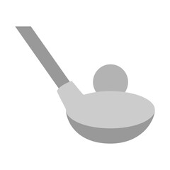 Long Drive Vector Flat Icon Design