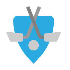 Golf Badge Vector Flat Icon Design