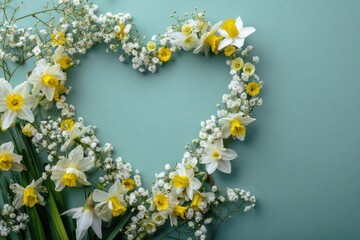 Heart-Shaped Floral Arrangement