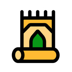 roll prayer rug