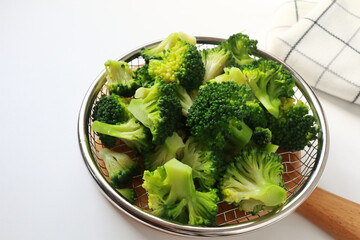 茹でたブロッコリー