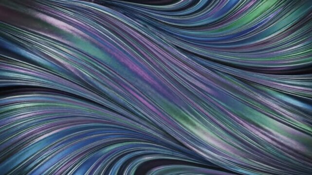 Abstract studio setup featuring a vibrant, iridescent, swirling background with dynamic lighting and soft shadows.