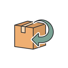 Package Return and Refund Concept