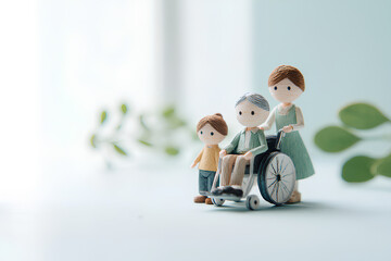 緑に囲まれて過ごす家族のやさしいリハビリ時間
