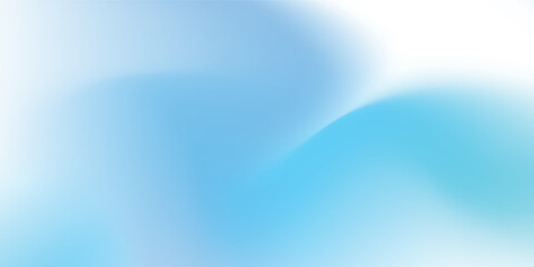 Abstract blue and white gradient background with soft, flowing waves and blurred transitions.