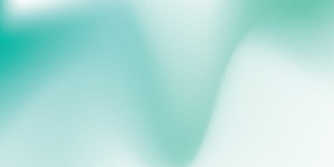 Soft teal and white gradient background with flowing abstract waves, creating a serene and modern visual effect.