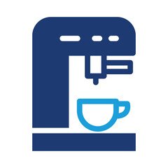 coffee macine colored icon vector design good for web or mobile app