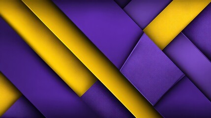 Geometric Abstract Design With Intersecting Purple And Gold Textured Stripes Wallpaper With Dynamic Lighting And Three Dimensional Effect Ideal For Backgrounds