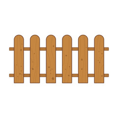 Wooden Picket Fence cartoon cute