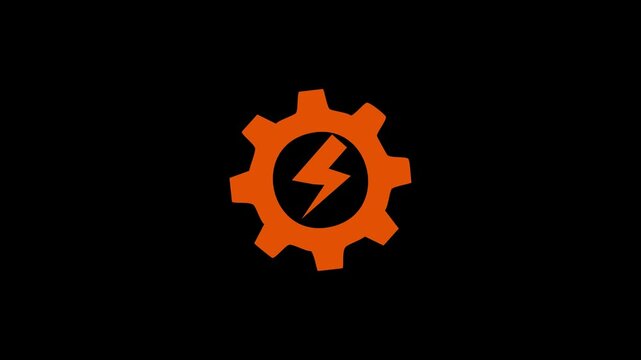 Minimalist electrical icon representing electricity, power, or energy. Features a simple lightning bolt or plug design, suitable for technology, electronics, energy, and utility-related applications.